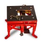 Lève-moto hydraulique VECTOR rouge (roues non incluses) Lève-moto hydraulique VECTOR rouge (roues non incluses)