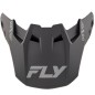 Visière FLY RACING Formula CC Objective - noir mate/gris