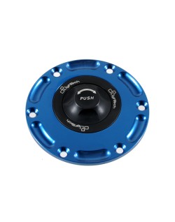 Bouchon de réservoir LIGHTECH noir/cobalt 1/4 tour Suzuki GSX-S