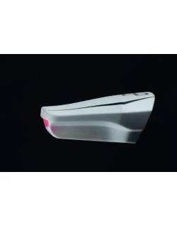 Eclairage de plaque LED LIGHTECH Python couvercle noir entraxe 26mm