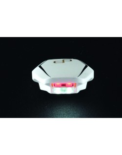 Eclairage de plaque LED LIGHTECH Python couvercle noir entraxe 26mm