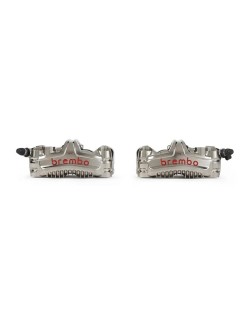 Paire d'étrier de frein avant axial BREMBO UPGRADE GP4-MS 4 pistons Ø30mm