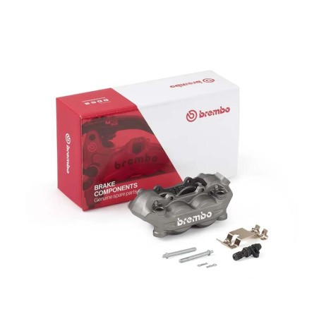 Etrier de frein avant droit BREMBO P4 titanium Ø32mm