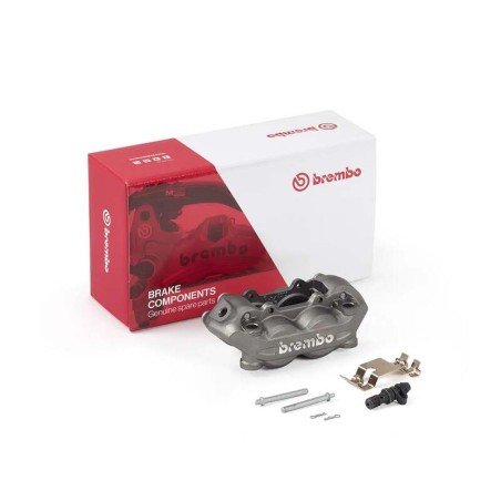 Etrier de frein avant gauche BREMBO P4 titanium Ø32mm