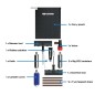 Kit de réparation de pneu OXFORD CO2 n°1