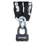 Antivol à chaîne OXFORD Nemesis 16 mm avec chaîne de 2,0 m Antivol à chaîne OXFORD Nemesis 16 mm avec chaîne de 2,0 m