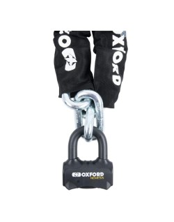Antivol à chaîne OXFORD Nemesis 16 mm avec chaîne de 2,0 m