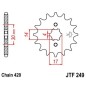 Pignon JT SPROCKETS acier standard 249 - 420