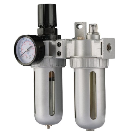 Unité combinée filtre/régulateur/lubrificateur DRAPER 1/4" BSP