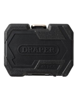 Jeu de douilles et d'embouts métriques DRAPER HI-TORQ® - 1/4" (40 pièces)