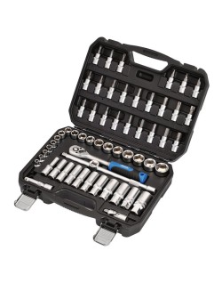Jeu de douilles et d'embouts métriques DRAPER HI-TORQ®, 3/8" Sq. Dr. (58 pièces)