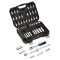 Jeu de douilles et d'embouts métriques DRAPER HI-TORQ®, 3/8" Sq. Dr. (58 pièces)