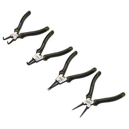 Jeu de pinces à circlips DRAPER - 180 mm (4 pièces)