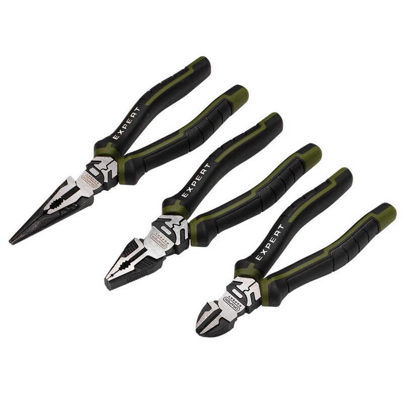 Jeu de pinces à fort effet de levier DRAPER Expert (3 pièces) Jeu de pinces à fort effet de levier DRAPER Expert (3 pièces)