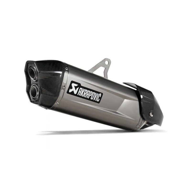 MUFFLER SLIP-ON TITANIUM/CARBO