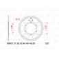Kit chaîne AFAM 525XHR3 16/46 super-renforcé - couronne standard Kit chaîne AFAM 525XHR3 16/46 super-renforcé - couronne standard
