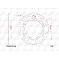 Kit chaîne AFAM 525XMR3 16/46 super-renforcé - couronne standard Kit chaîne AFAM 525XMR3 16/46 super-renforcé - couronne standard