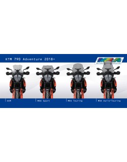 Bulle MRA Variotouring VTN avec spoiler - KTM 790 Adventure