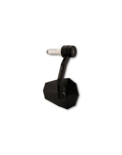 HIGHSIDER pro Bar End Mirror Stealth-X7 With LED Indicator, Black, E-approved (1pc)