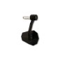 HIGHSIDER pro Bar End Mirror Stealth-X7 With LED Indicator, Black, E-approved (1pc)