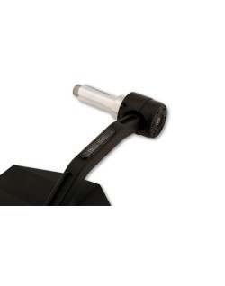 HIGHSIDER pro Bar End Mirror Stealth-X7 With LED Indicator, Black, E-approved (1pc)