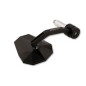 HIGHSIDER pro Bar End Mirror Stealth-X7 With LED Indicator, Black, E-approved (1pc)