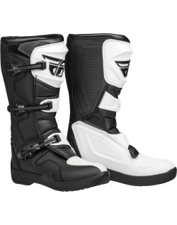 Bottes FLY RACING Maverik LT - blanc/noir