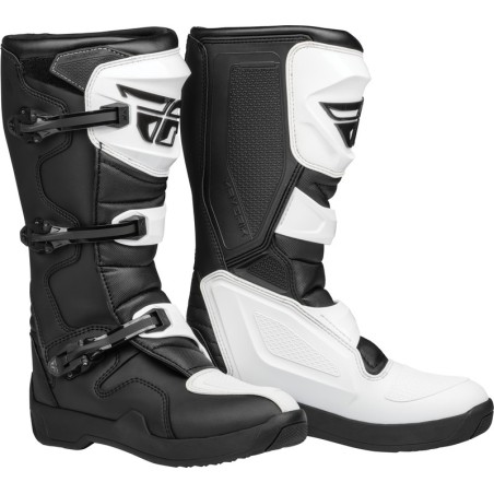 Bottes FLY RACING Maverik LT - blanc/noir