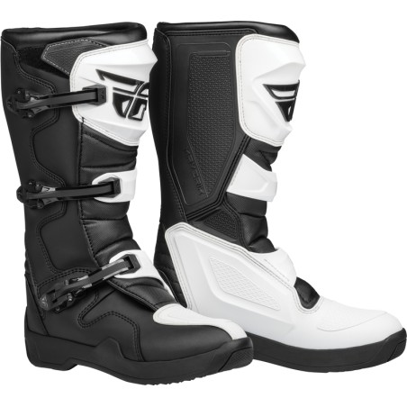 Bottes FLY RACING Maverik LT - blanc/noir