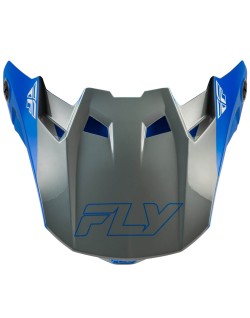 Visière FLY RACING Formula CC Glide - bleu/gris clair/gris
