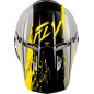 Casque enfant FLY RACING Kinetic Drip - gris/noir/jaune