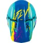 Casque enfant FLY RACING Kinetic Drip - turquoise/rose/jaune Casque enfant FLY RACING Kinetic Drip - turquoise/rose/jaune