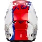 Casque enfant FLY RACING Kinetic Drip - rouge/blanc/bleu