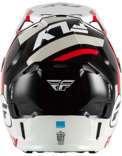 Casque FLY RACING Formula CP Seal - blanc/noir/rouge