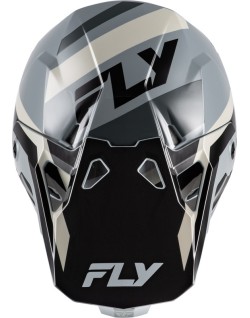Casque FLY RACING Formula CP Seal - noir/gris