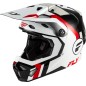 Casque FLY RACING Formula CP Seal - blanc/noir/rouge