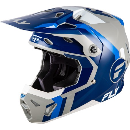 Casque FLY RACING Formula CP Seal - Navy/bleu/gris