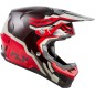 Casque FLY RACING Formula S Carbon Byte - Red Carbon/gris