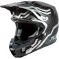 Casque FLY RACING Formula S Carbon Byte - Black Carbon/gris/argent Casque FLY RACING Formula S Carbon Byte - Black Carbon/gris/argent