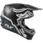 Casque FLY RACING Formula S Carbon Byte - Black Carbon/gris/argent Casque FLY RACING Formula S Carbon Byte - Black Carbon/gris/argent