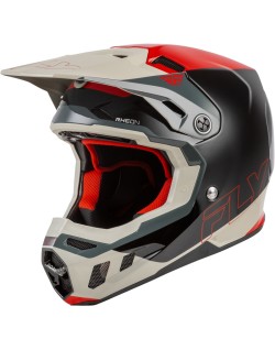 Casque FLY RACING Formula CC Glide - noir/rouge/gris