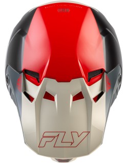 Casque FLY RACING Formula CC Glide - noir/rouge/gris