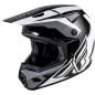 Casque FLY RACING Kinetic Crest - noir/blanc/gris Casque FLY RACING Kinetic Crest - noir/blanc/gris