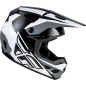 Casque FLY RACING Kinetic Crest - noir/blanc/gris Casque FLY RACING Kinetic Crest - noir/blanc/gris
