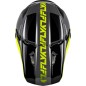 Casque FLY RACING Kinetic Crest - gris/noir/jaune fluo Casque FLY RACING Kinetic Crest - gris/noir/jaune fluo