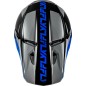 Casque FLY RACING Kinetic Crest - gris/noir/bleu