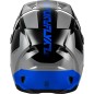 Casque FLY RACING Kinetic Crest - gris/noir/bleu