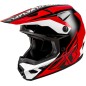 Casque FLY RACING Kinetic Crest - rouge/noir/blanc