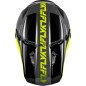 Casque FLY RACING Kinetic Crest - gris/noir/jaune fluo