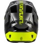 Casque FLY RACING Kinetic Crest - gris/noir/jaune fluo